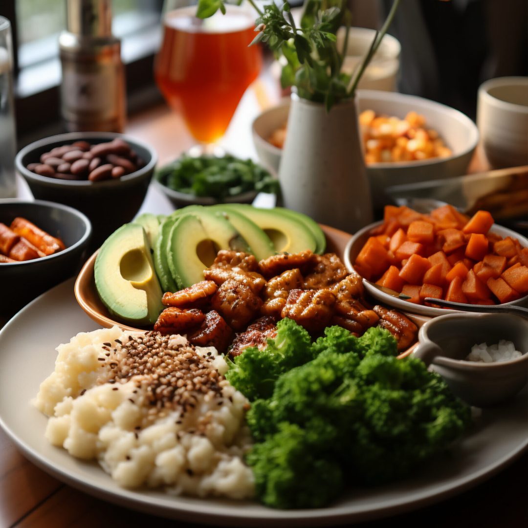 view delicious food dish